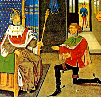 Isaac II Ángelo y su hijo Alejo IV