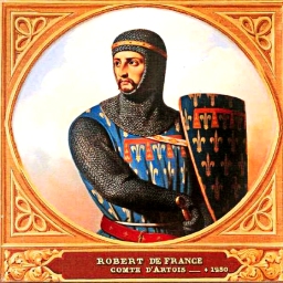 Roberto I de Artois. Conde de Artois. Séptima Cruzada