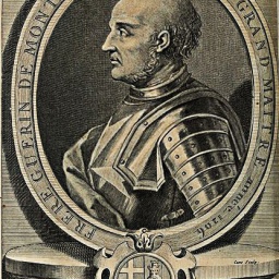 Guérin de Montaigú. Decimocuarto Gran Maestre de la Orden de San Juan de Jerusalén. Quinta Cruzada