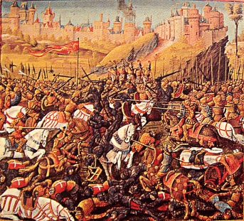 Raimundo fue derrotado y muerto en la batalla de Inab.